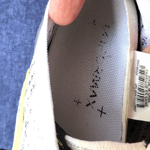 Nike Air VaporMax Flyknit 3 'White Dynamic Yellow' AJ6900-103 size 9.5 - Picture 7 of 16